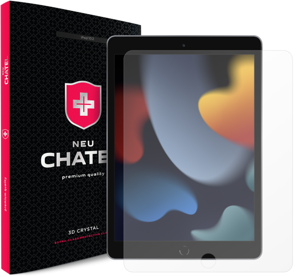 Защитное стекло NEU Chatel для Apple iPad 10.2 (Clear)