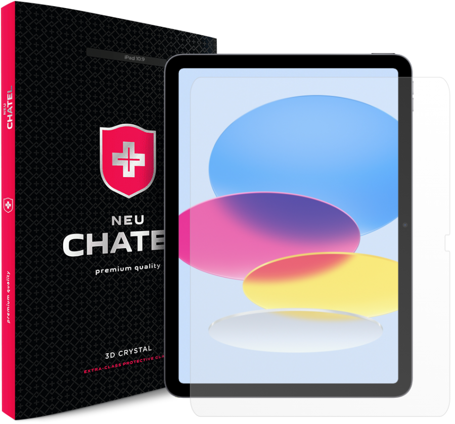 Захисне скло NEU Chatel для Apple iPad 10.9 10th Gen (Clear)