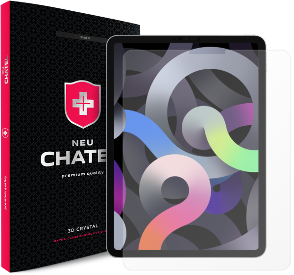 Защитное стекло NEU Chatel для Apple iPad Pro 11/Air 10.9 (Clear)