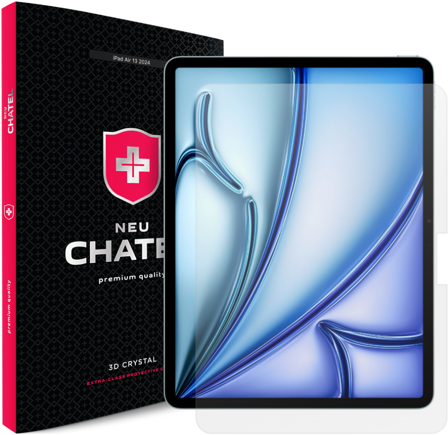 Захисне скло NEU Chatel для Apple iPad Air 13 2024 (Clear)