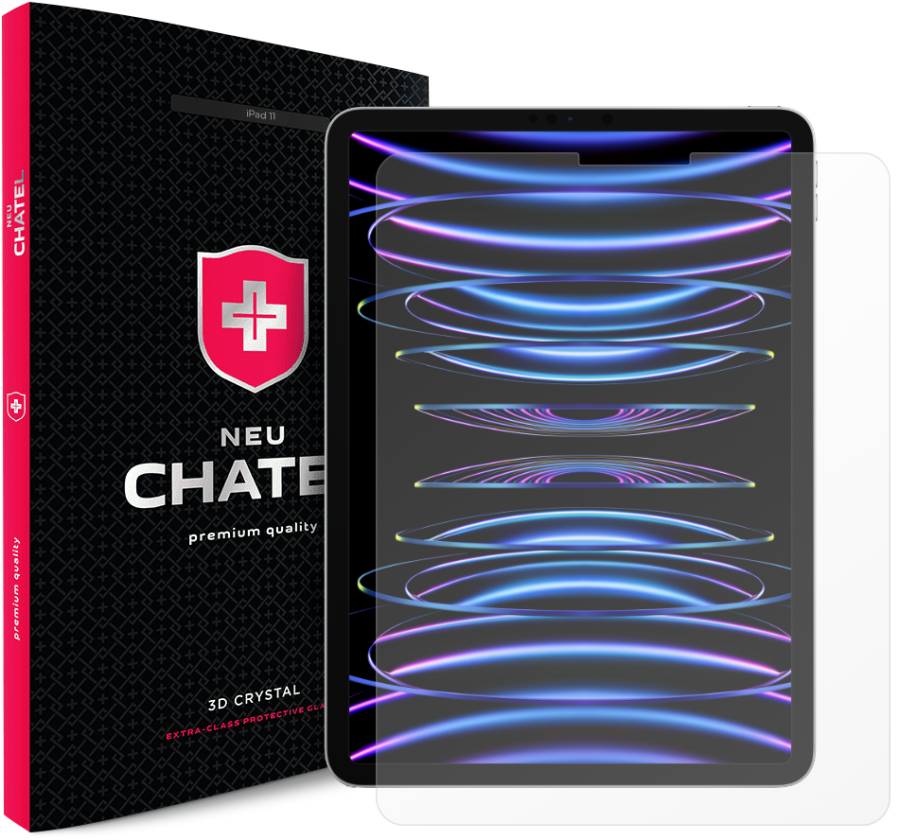 Захисне скло NEU Chatel для Apple iPad Pro 11/Air 10.9 (Clear)