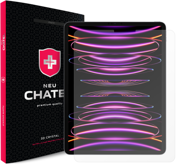 Защитное стекло NEU Chatel для Apple iPad Pro 12.9 (Clear)