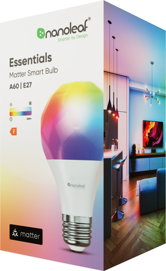 Розумна лампочка Nanoleaf Essentials Bulb with Matter E27 9W