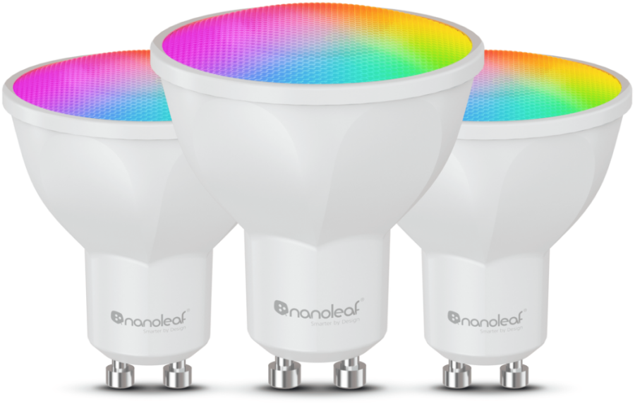 Комплект розумних лампочок Nanoleaf Essentials Bulb with Matter GU10 5W (3 шт.)