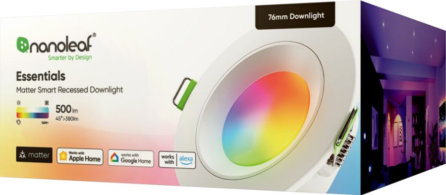 Розумний стельовий світильник Nanoleaf Downlight with Matter 6W - 1 шт.