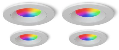 Умный потолочный светильник Nanoleaf Downlight with Matter 6W - 4 шт.