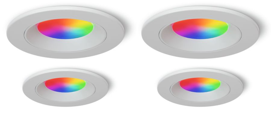 Розумний стельовий світильник Nanoleaf Downlight with Matter 6W - 4 шт.