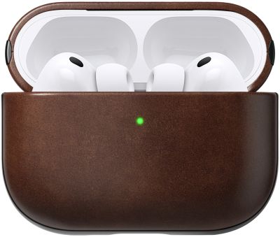 Чохол Nomad Modern Leather Case для AirPods Pro 3 (Rustic Brown)