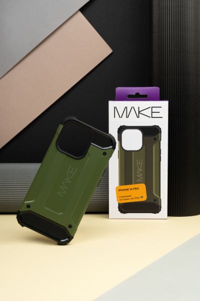 Чохол MAKE Apple iPhone 14 Pro Panzer Green