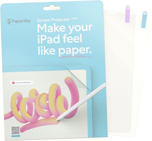 Защитная пленка Paperlike 2.1 для Apple iPad 10.2 (2 шт.)