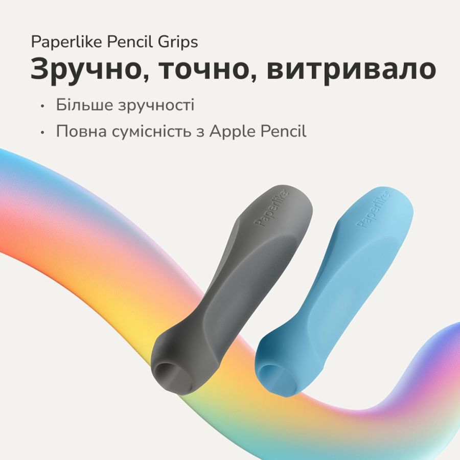 Paperlike Pencil Grip V2 (Blue/Charcoal Grey)