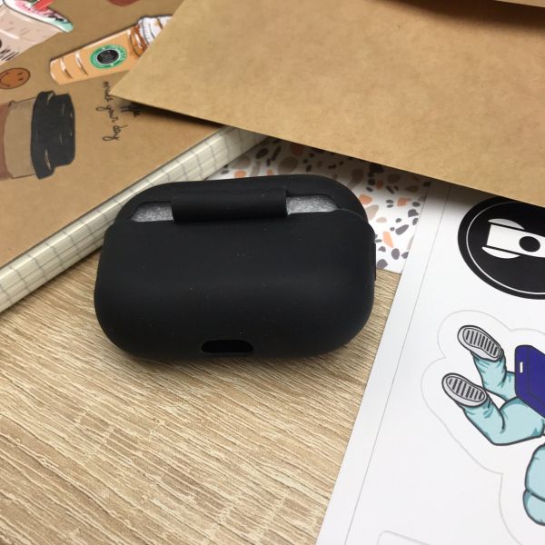 Чохол для навушників MAKE Apple AirPods Pro Silicone Black