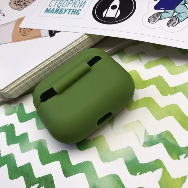 Чохол для навушників MAKE Apple AirPods Pro Silicone Green