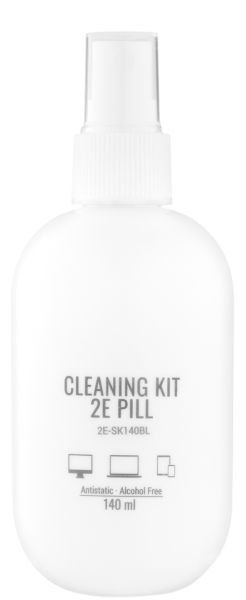 Набір 2E Pill Cleaning Kit (Pink) для очищення екранів, електроніки і скла
