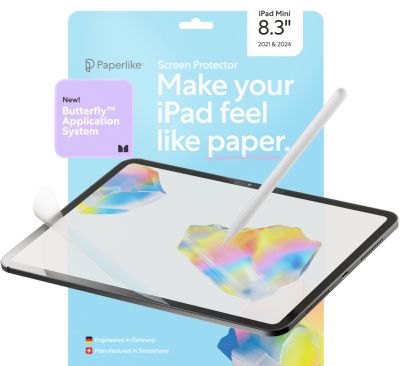 Защитная пленка Paperlike 3.0 для Apple iPad mini 8.3" (2 шт.)