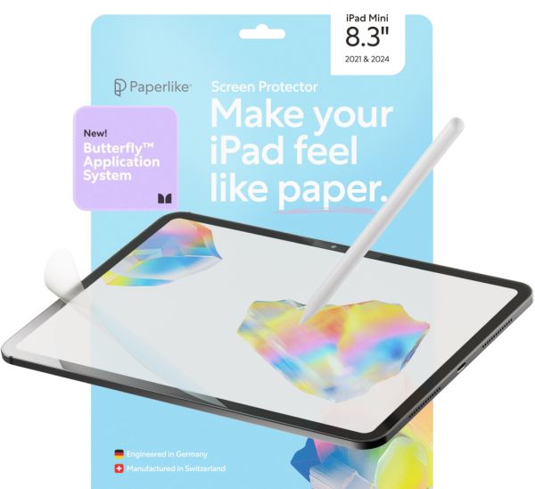 Захисна плівка Paperlike 3.0 для Apple iPad mini 8.3" (2 шт.)