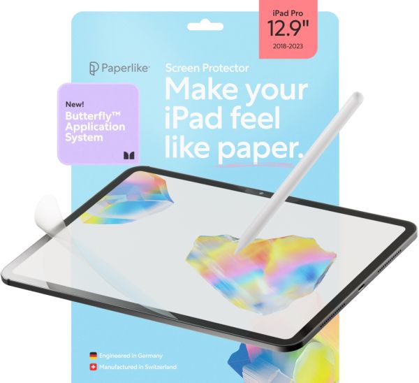 Защитная пленка Paperlike 3.0 для Apple iPad Pro 12.9" (2 шт.)