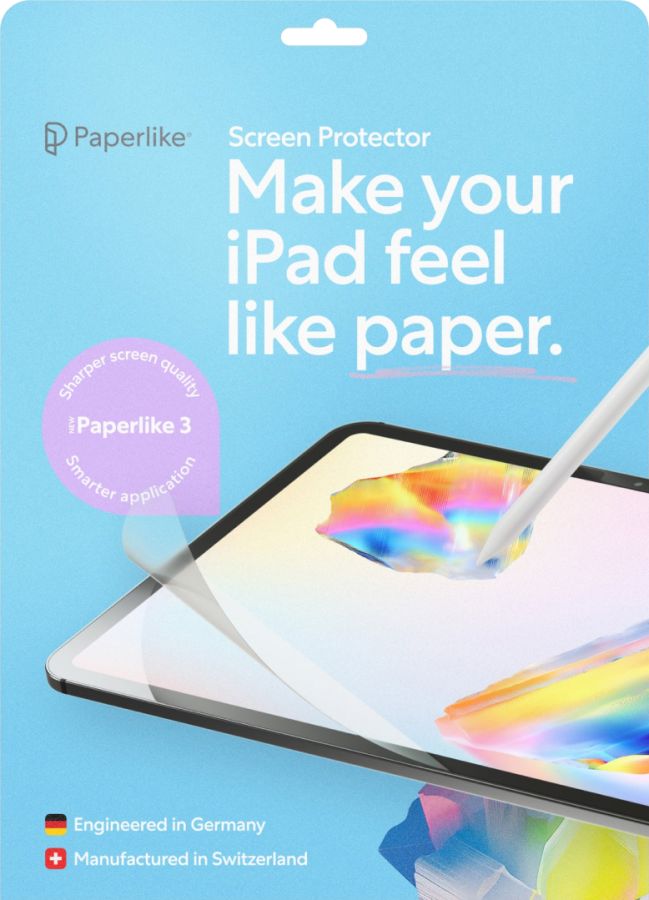 Защитная пленка Paperlike 3.0 для Apple iPad Pro 12.9" (2 шт.)