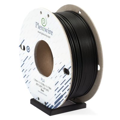 PLA пластик Plexiwire для 3D принтера | 100м | 0.3кг | 1.75мм | Black