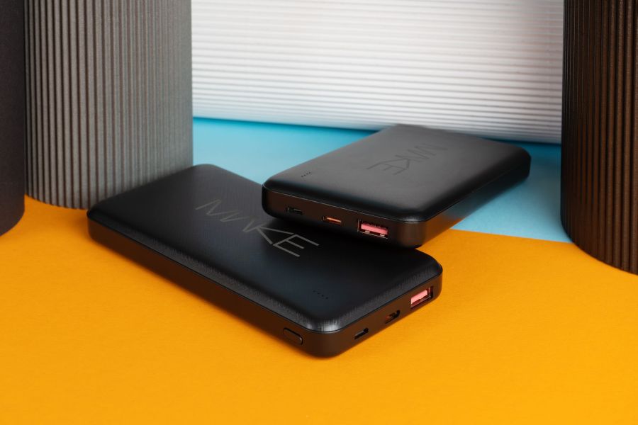 Power Bank MAKE Мобільна батарея 10000 mAh 20W PD+QC Black