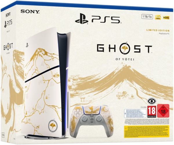 Игровая консоль Sony PlayStation 5 Slim Blu-ray 1TB (Ghost of Yotei Limited Edition)