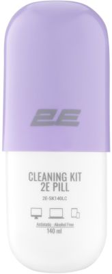 Набор 2E Pill Cleaning Kit (Purple) для очистки экранов, электроники и стекла