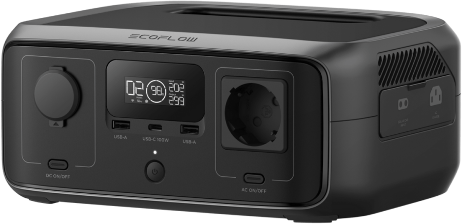 Портативна зарядна станція EcoFlow River 3 UPS 245Wh (600W)