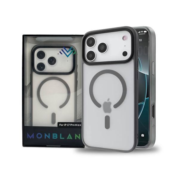 Чохол Monblan Magnetic Crystal Series для Apple iPhone 17 Pro Max (Grey)