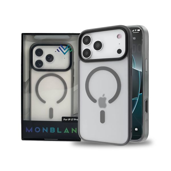 Чехол Monblan Magnetic Crystal Series для Apple iPhone 17 Pro (Grey)