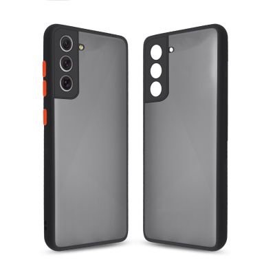 Чохол MakeFuture Samsung S21 FE Frame Black