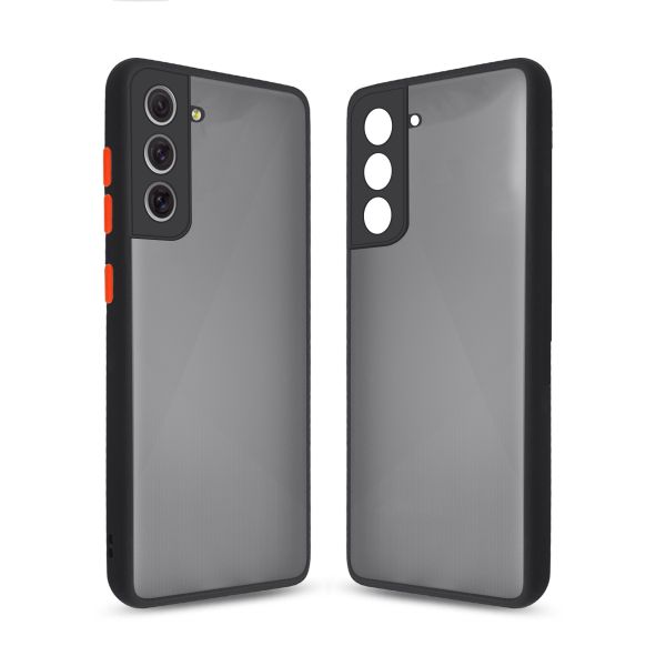 Чохол MakeFuture Samsung S21 FE Frame Black