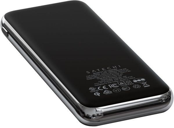 Повербанк Satechi Quatro Wireless Power Bank 10000mAh (Space Gray)