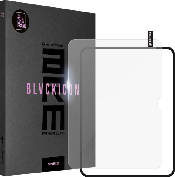 Захисне скло ArmorStandart Supreme Black Icon для Apple iPad 10.9/11