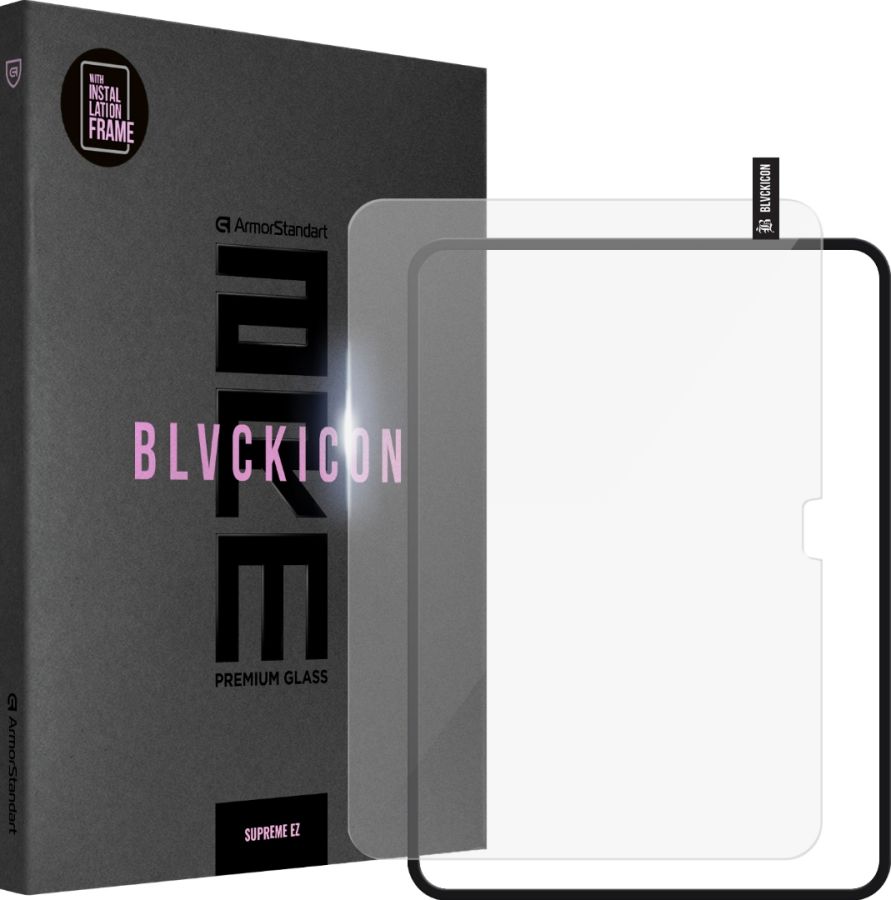 Захисне скло ArmorStandart Supreme Black Icon для Apple iPad 10.9/11