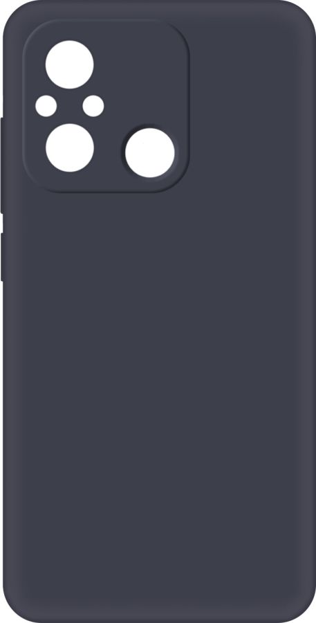 Чохол MAKE Xiaomi Redmi 12C Silicone Black