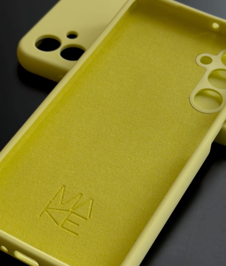 Чохол MAKE Samsung A25 Silicone Yellow