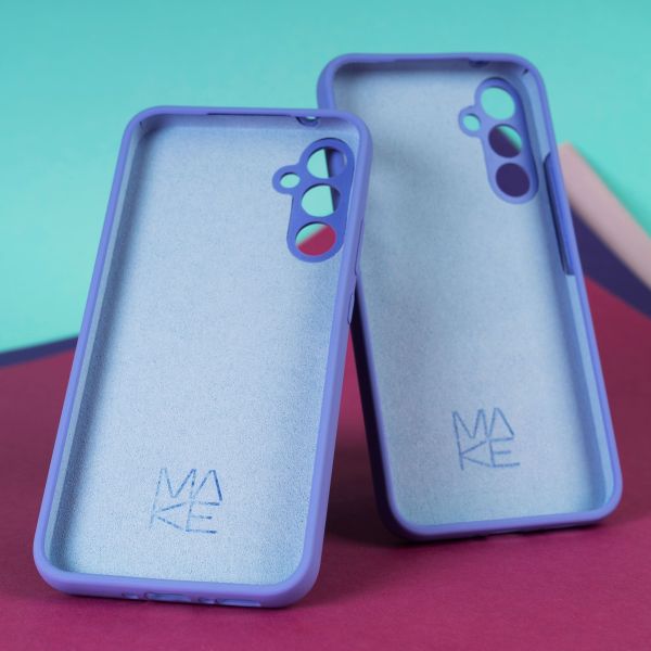 Чохол MAKE Samsung A34 Silicone Violet
