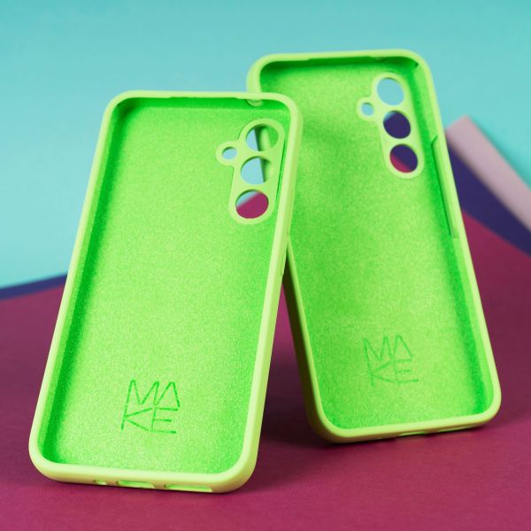 Чохол MAKE Samsung A54 Silicone Lime