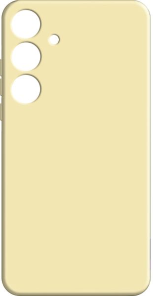 Чохол MAKE Samsung S24 Silicone Yellow