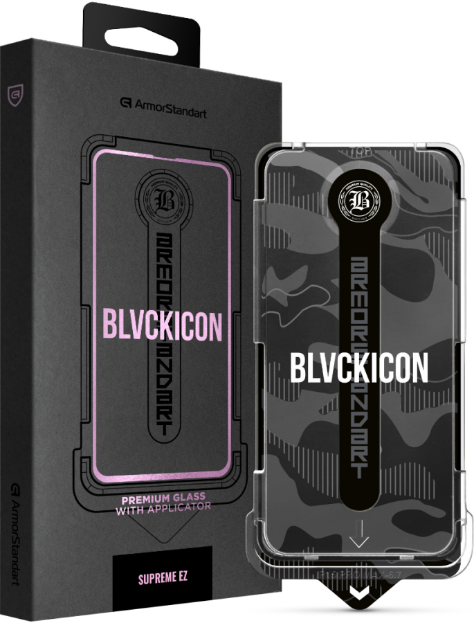 Захисне скло ArmorStandart Black Icon Supreme EZ для Apple iPhone 14 Pro