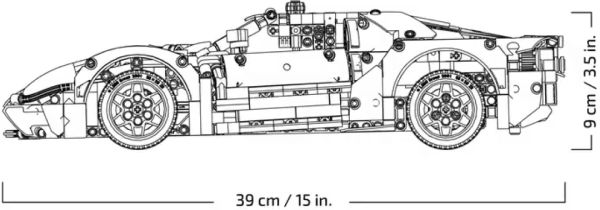 Конструктор LEGO Technic Ford GT 2022
