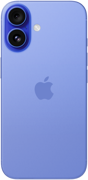Смартфон Apple iPhone 16 128 GB (Ultramarin)