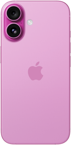 Смартфон Apple iPhone 16 128 GB (Pink)