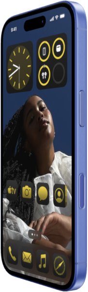 Смартфон Apple iPhone 16 128 GB (Ultramarin)