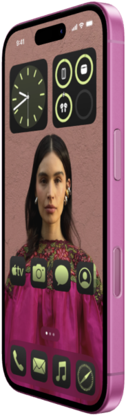 Смартфон Apple iPhone 16 128 GB (Pink)