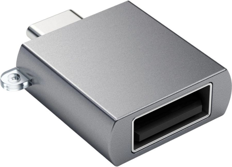 Переходник Satechi Aluminum USB-C - USB-A 3.0 Adapter (Space Gray)