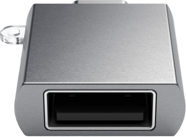 Переходник Satechi Aluminum USB-C - USB-A 3.0 Adapter (Space Gray)
