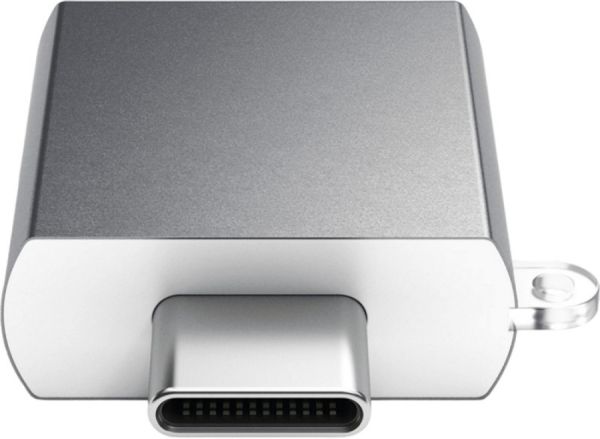 Переходник Satechi Aluminum USB-C - USB-A 3.0 Adapter (Space Gray)