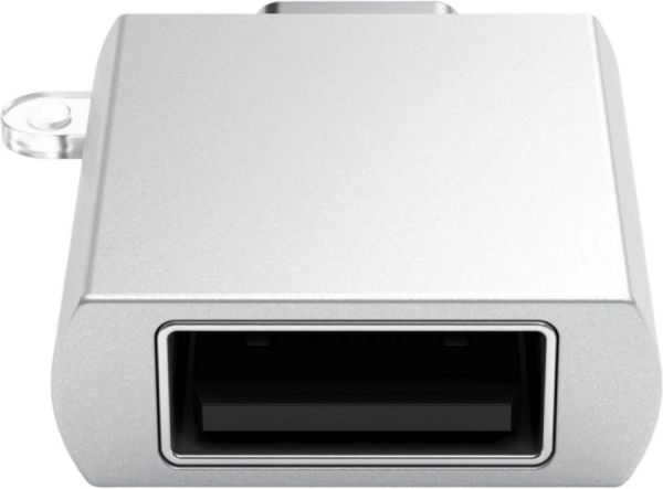 Переходник Satechi Aluminum USB-C - USB-A 3.0 Adapter (Silver)