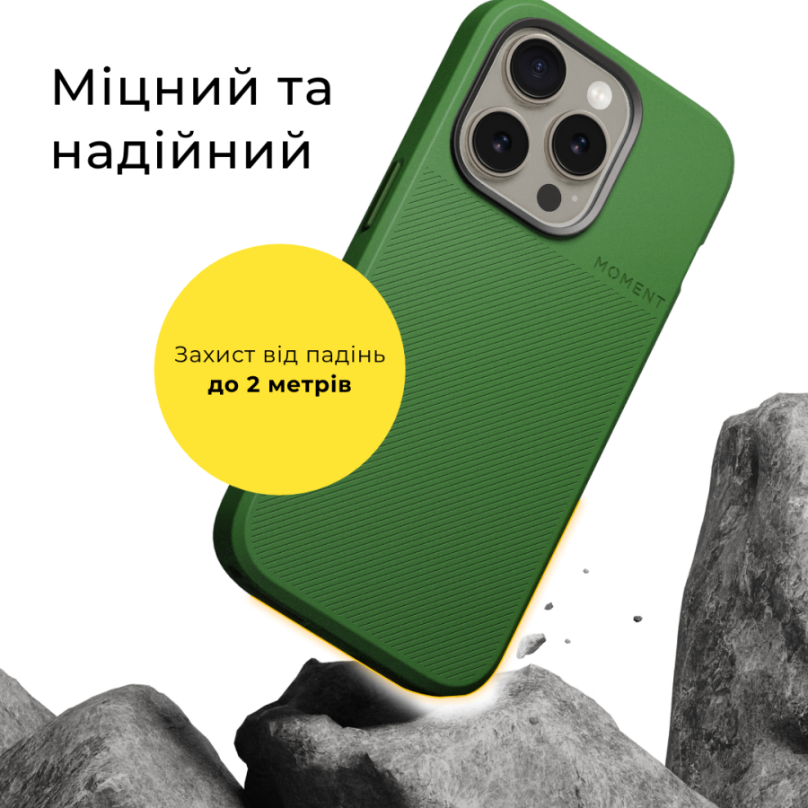 Чохол Moment Camera Case with MagSafe для Apple iPhone 13 Pro Max (Olive Green)